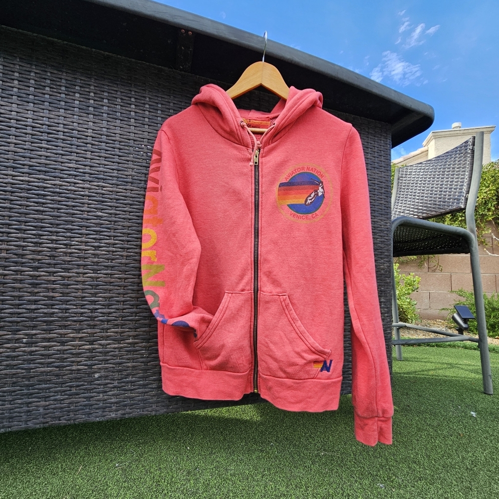 Aviator Nation Full Zip Hoodie